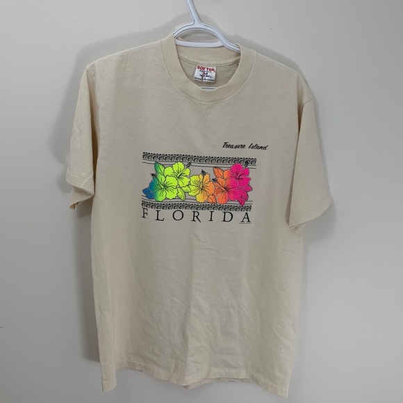 Vintage Other - Vintage Single Stitched Treasure Island Florida 👕